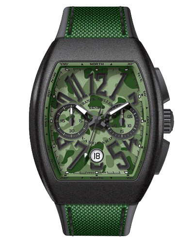Franck Muller Vanguard Camouflage Chronograph V45-CC-DT-CAMOU-TTNRMC-VE 1 Franck Muller Vanguard Camouflage Chronograph V45-CC-DT-CAMOU-TTNRMC-VE