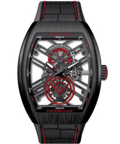 Franck Muller Vanguard Tourbillon V45-T-SQT-TTNRBR-ER