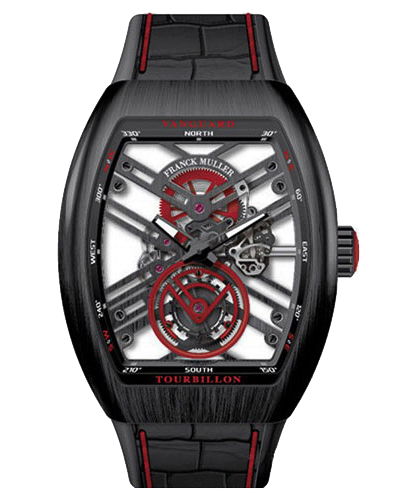 Franck Muller Vanguard Tourbillon V45-T-SQT-TTNRBR-ER 1 Franck Muller Vanguard Tourbillon V45-T-SQT-TTNRBR-ER