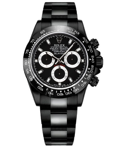 Rolex Cosmograph Daytona Blaken Custom 1 Rolex Cosmograph Daytona Blaken Custom