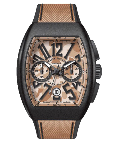 Franck Muller Vanguard Camouflage Chronograph V45-CC-DT-CAMOU-TTNRMC-SB 1 Franck Muller Vanguard Camouflage Chronograph V45-CC-DT-CAMOU-TTNRMC-SB