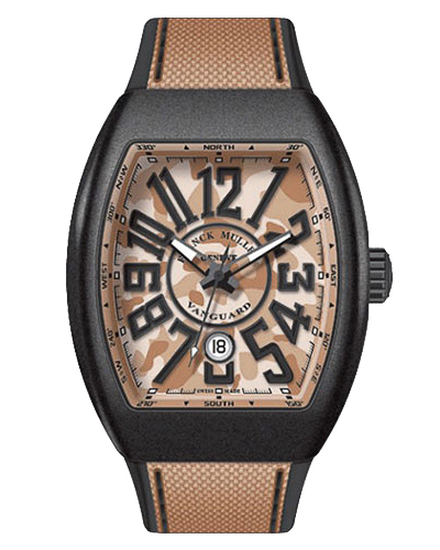 Franck Muller Vanguard Camouflage V45-SC-DT-CAMOU-TTNRMC-SB 1 Franck Muller Vanguard Camouflage V45-SC-DT-CAMOU-TTNRMC-SB