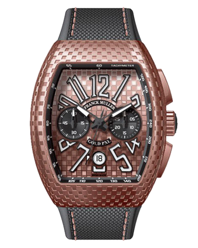 Franck Muller Vanguard PXL Chronograph V45-CC-DT-GOLD-PXL-5N-NR 1 Franck Muller Vanguard PXL Chronograph V45-CC-DT-GOLD-PXL-5N-NR