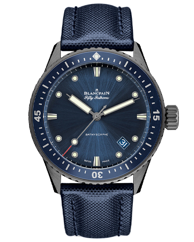 Blancpain Fifty Fathoms Bathyscaphe 5000-0240-O52A 1 Blancpain Fifty Fathoms Bathyscaphe 5000-0240-O52A