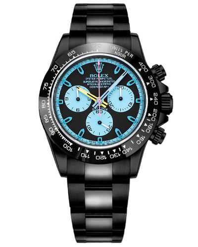 Rolex Cosmograph Daytona Blaken Custom 1 Rolex Cosmograph Daytona Blaken Custom