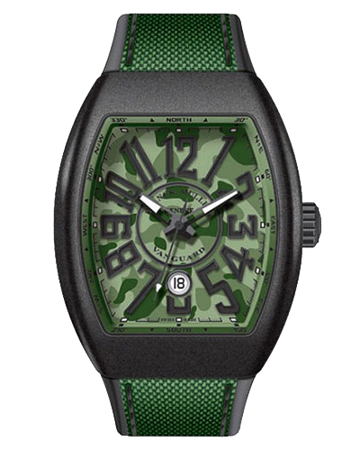 Franck Muller Vanguard Camouflage V45-SC-DT-CAMOU-TTNRMC-VE 1 Franck Muller Vanguard Camouflage V45-SC-DT-CAMOU-TTNRMC-VE