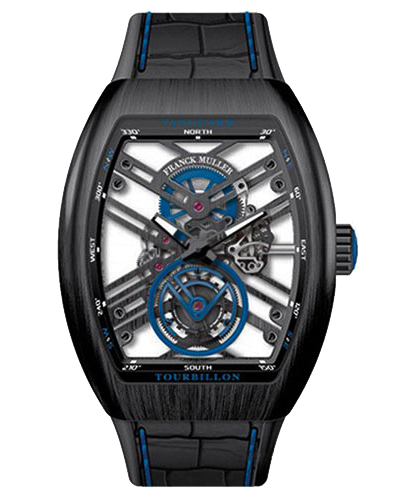 Replica Franck Muller Vanguard Tourbillon V45-T-SQT-TTNRBR-BL Replica Franck Muller Vanguard Tourbillon V45-T-SQT-TTNRBR-BL