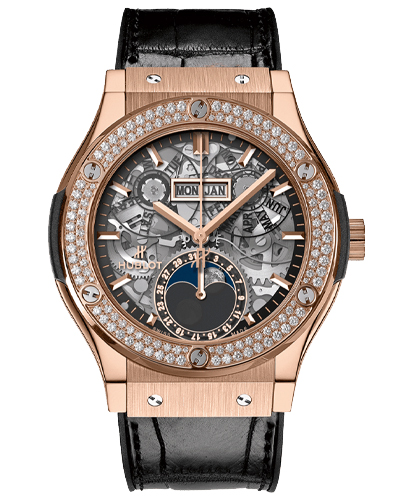 Classic Fusion Aerofusion Moonphase 547.OX.0180.LR – Besatz an der Lünette