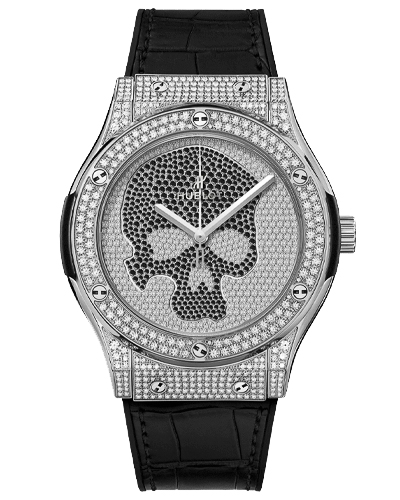 Replica Hublot Classic Fusion Skull Full Pave 511.NX.9000.LR.1704 Replica Hublot Classic Fusion Skull Full Pave 511.NX.9000.LR.1704