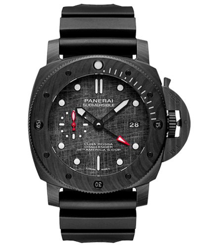 Replica Panerai Submersible GMT Carbotech PAM01039 Replica Panerai Submersible GMT Carbotech PAM01039