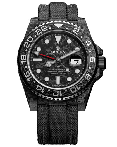 Replica Rolex GMT-Master II DiW Custom Carbon Replica Rolex GMT-Master II DiW Custom Carbon